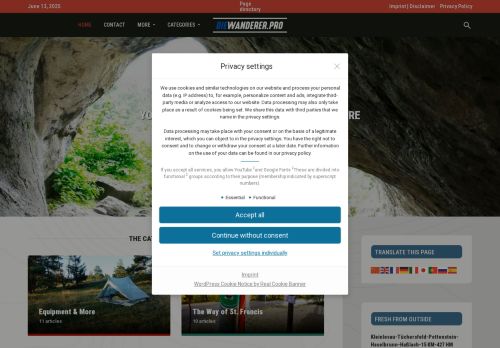 diewanderer.pro capture - 2025-06-13 03:23:26