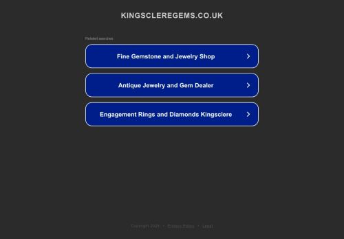 kingscleregems.co.uk capture - 2025-06-13 05:13:06