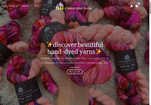 ahomespunhouse.com capture - 2025-06-13 07:35:01