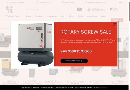 compressorsnow.com capture - 2025-06-13 07:44:02