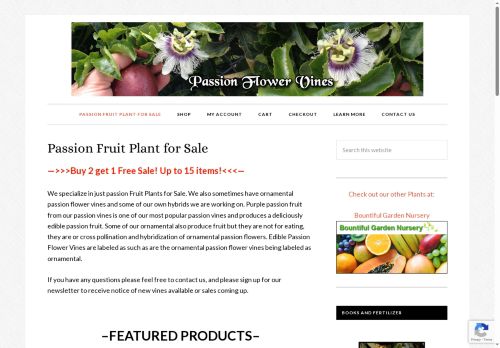 passionflowervine.com capture - 2025-06-13 10:42:26