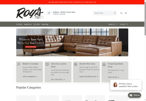 roysfurniture.com capture - 2025-06-13 11:21:52