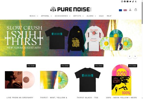 purenoisestoreuk.com capture - 2025-06-13 11:35:47