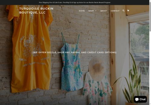 turquoisebuckinboutique.com capture - 2025-06-13 11:37:48