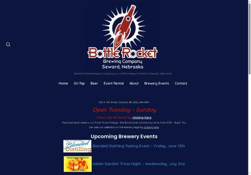 bottlerocketbrewing.com capture - 2025-06-13 11:43:18