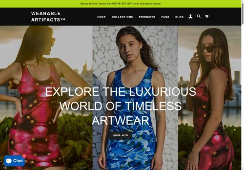 wearableartifacts.com capture - 2025-06-13 11:44:25