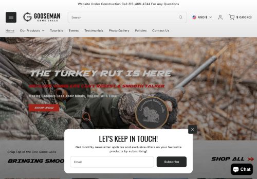 goosemancalls.com capture - 2025-06-13 12:06:41