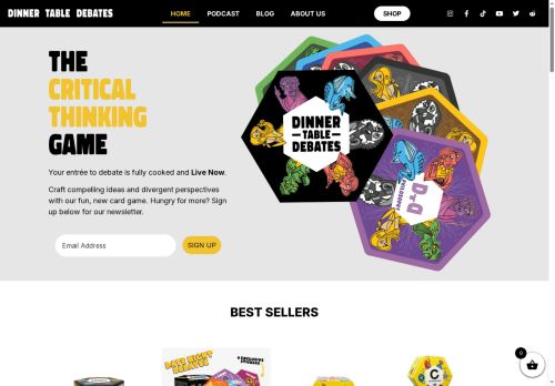 dinnertabledebates.com capture - 2025-06-13 12:43:07