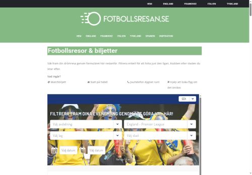 fotbollsresan.se capture - 2025-06-13 12:43:59