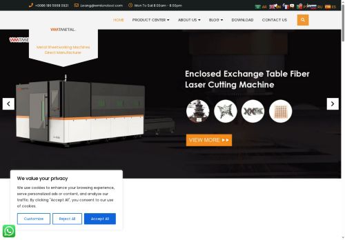 wmtmetal.com capture - 2025-06-13 12:45:04