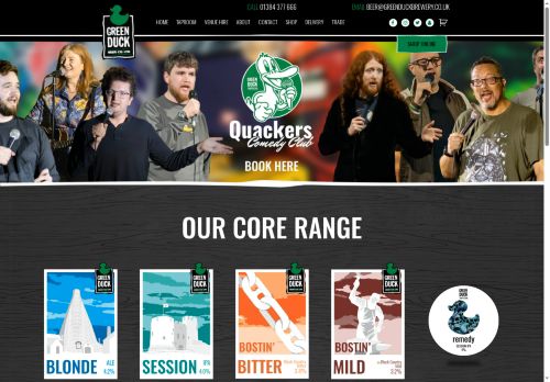 greenduckbrewery.co.uk capture - 2025-06-13 12:54:41