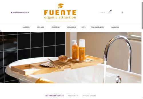 fuentehaircare.co.uk capture - 2025-06-13 13:49:14