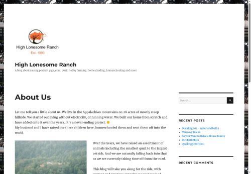 highlonesomeranch.com capture - 2025-06-13 14:40:11