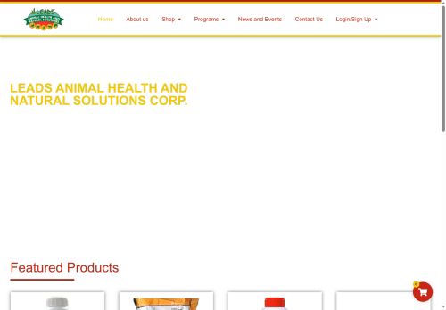 leadsanimalhealth.com capture - 2025-06-13 14:44:14