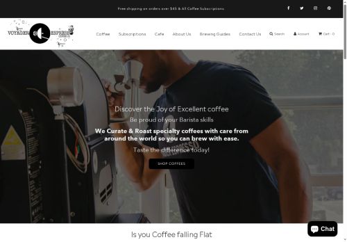 voyagerespresso.com capture - 2025-06-13 19:01:28