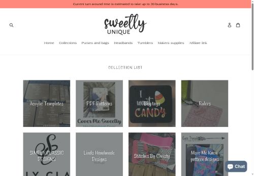 mysweetlyuniqueboutique.com capture - 2025-06-13 22:09:28