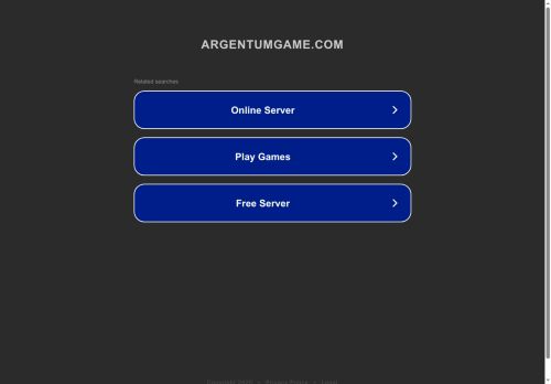 argentumgame.com capture - 2025-06-13 22:18:14