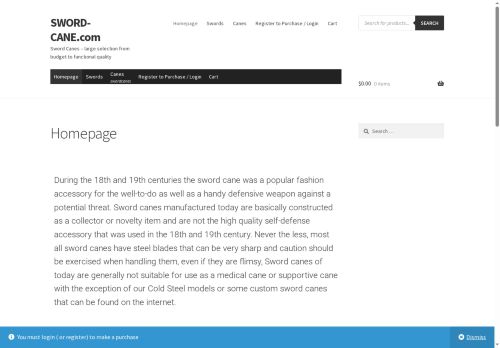 sword-cane.com capture - 2025-06-13 22:59:30