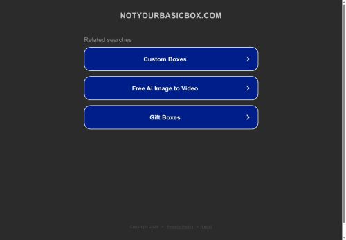 notyourbasicbox.com capture - 2025-06-14 13:04:11