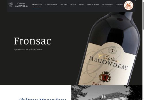 chateaumagondeau.com capture - 2025-06-14 13:33:44