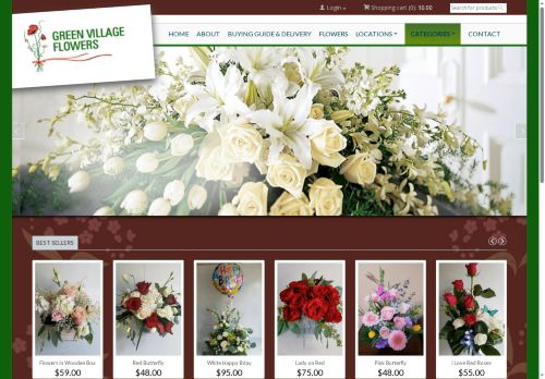 greenvillageflowers.com capture - 2025-06-14 13:46:45