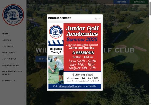 willowpondgolf.com capture - 2025-06-14 14:01:15