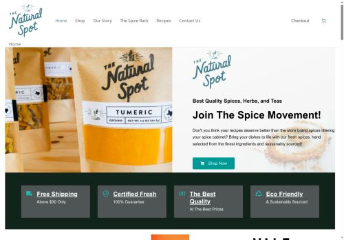 thenaturalspot.shop capture - 2025-06-14 15:30:26