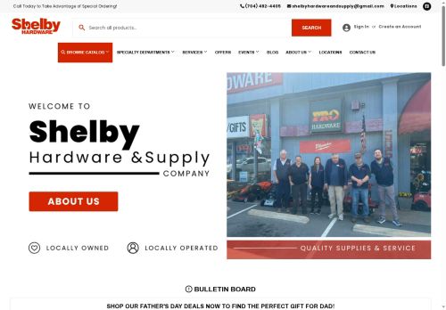 shelbyhardwareandsupply.com capture - 2025-06-14 16:05:37