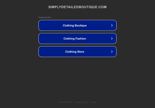 simplydetailedboutique.com capture - 2025-06-14 16:30:36