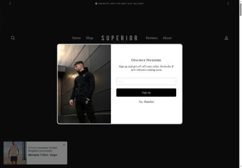 superiorattire.co.uk capture - 2025-06-14 17:05:47