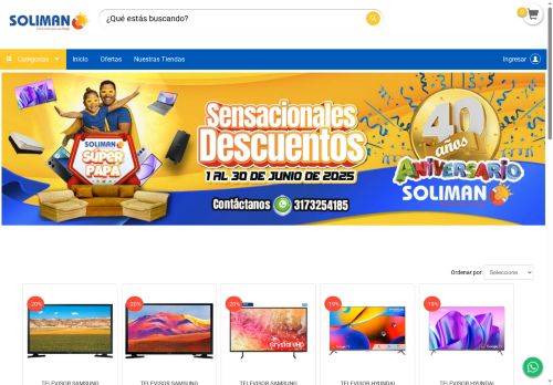 solimanelectrodomesticos.com capture - 2025-06-14 18:24:10