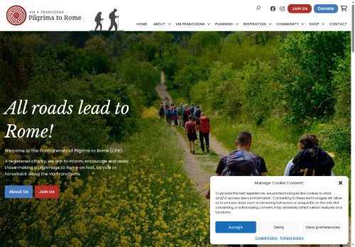 pilgrimstorome.org.uk capture - 2025-06-14 22:38:11