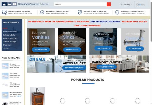 bathroomvanitiesandmore.com capture - 2025-06-15 03:09:40