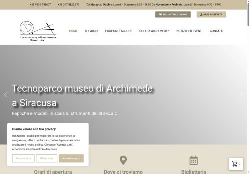 tecnoparco-archimede.com capture - 2025-06-15 05:43:55