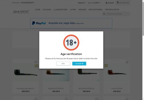 pipeilciocco.com capture - 2025-06-15 07:09:11