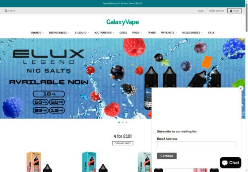 galaxyvape.uk capture - 2025-06-15 07:40:18
