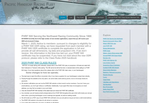 phrf-nw.org capture - 2025-06-15 09:14:40