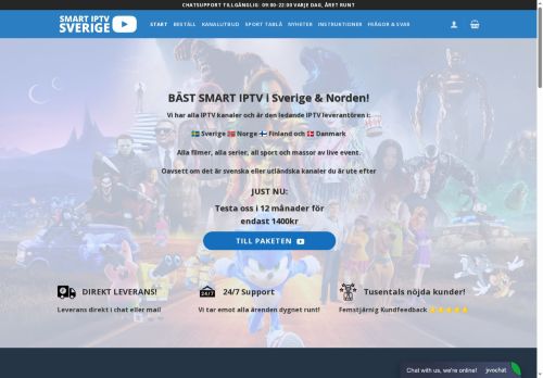 smartiptvsverige.net capture - 2025-06-15 11:50:47