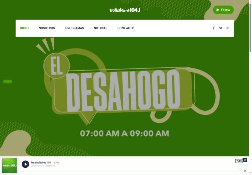 tropicalisima104.com capture - 2025-06-15 16:20:22