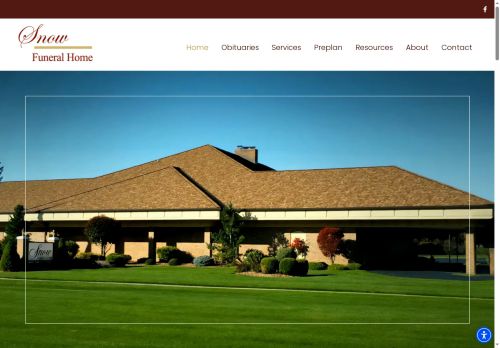 Snow Funeral Home capture - 2025-06-15 17:33:11