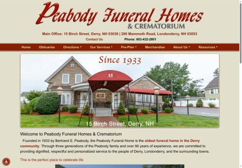 Peabody Funeral Homes & Crematorium capture - 2025-06-15 17:44:56