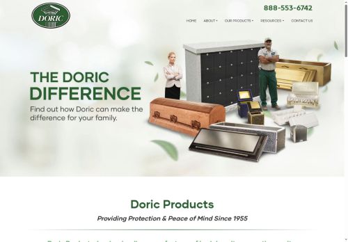 Doric Products capture - 2025-06-15 17:46:55