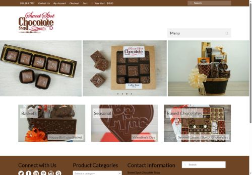 Sweet Spot Chocolate Shop capture - 2025-06-15 17:48:13