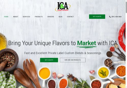 Ingredients Corporation of America capture - 2025-06-15 17:48:13