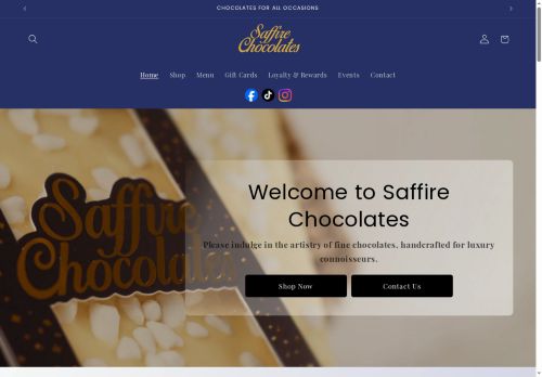 Saffire Chocolates capture - 2025-06-15 17:48:13