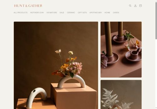 huntandgatherflowershop.com capture - 2025-06-15 18:52:38
