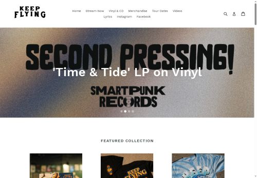 keepflying.band capture - 2025-06-15 23:08:39