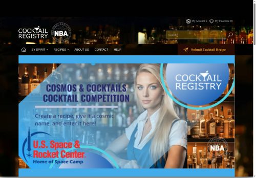 cocktailregistry.net capture - 2025-06-15 23:40:53