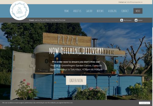 thepizzagarden.uk capture - 2025-06-16 00:31:08