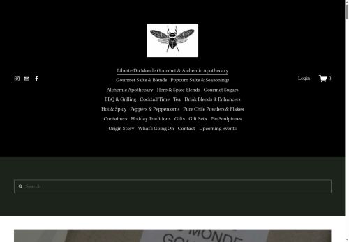 Liberte Du Monde Gourmet & Alchemic Apothecary capture - 2025-06-16 10:05:26